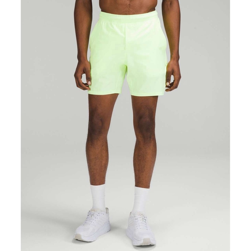 Lululemon Pace Breaker Lined Short 7" Faded Zap Retail $78